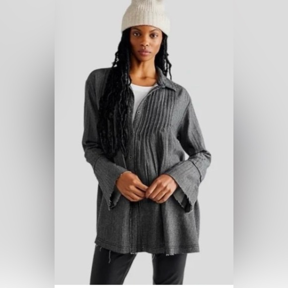 NWOT We The Free Brooks Pintuck Tunic Top size small - Picture 1 of 13